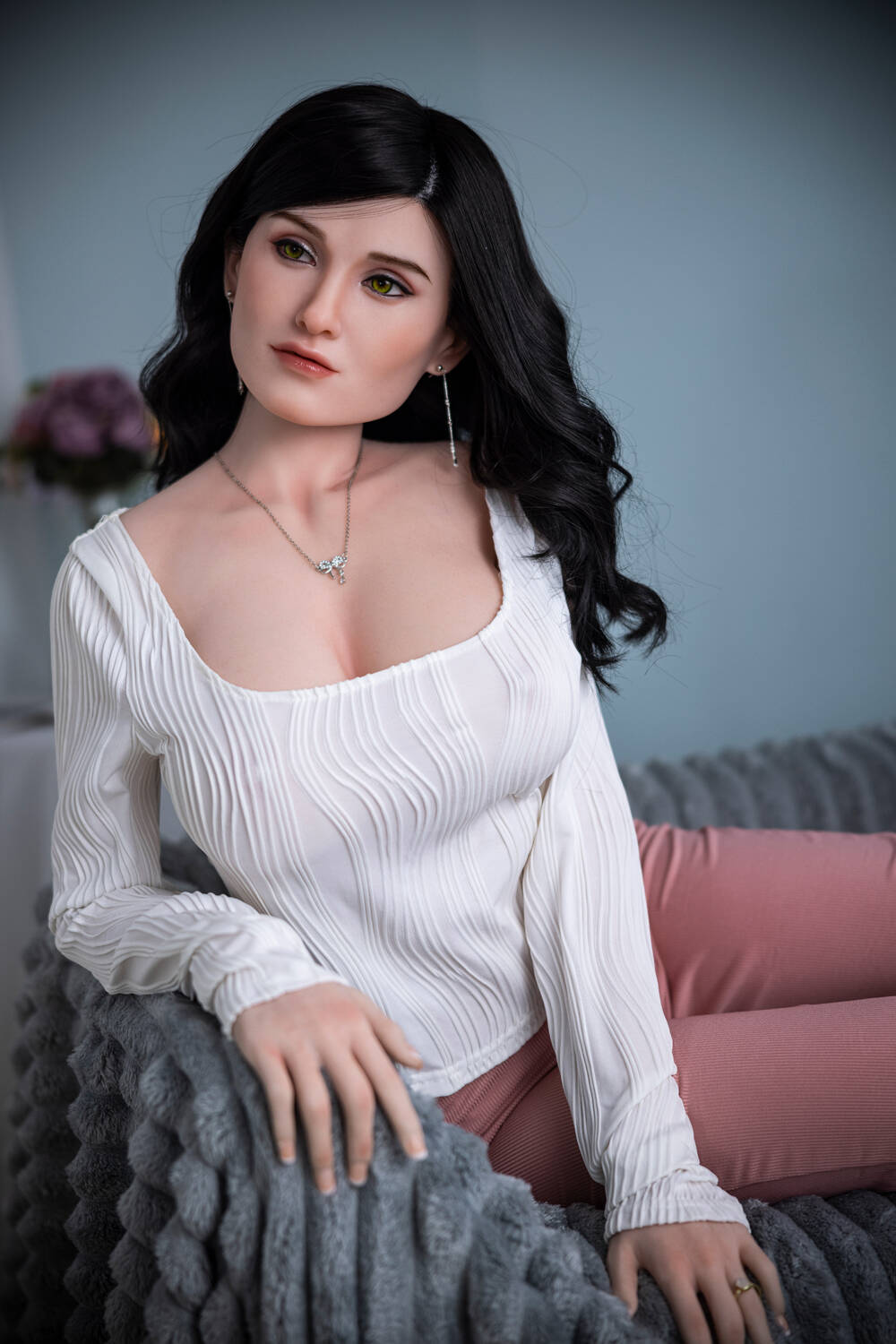 Picture of JX DOLL 170cm/5ft7 D-cup Silicone Head Sex Doll – Han Yuluo