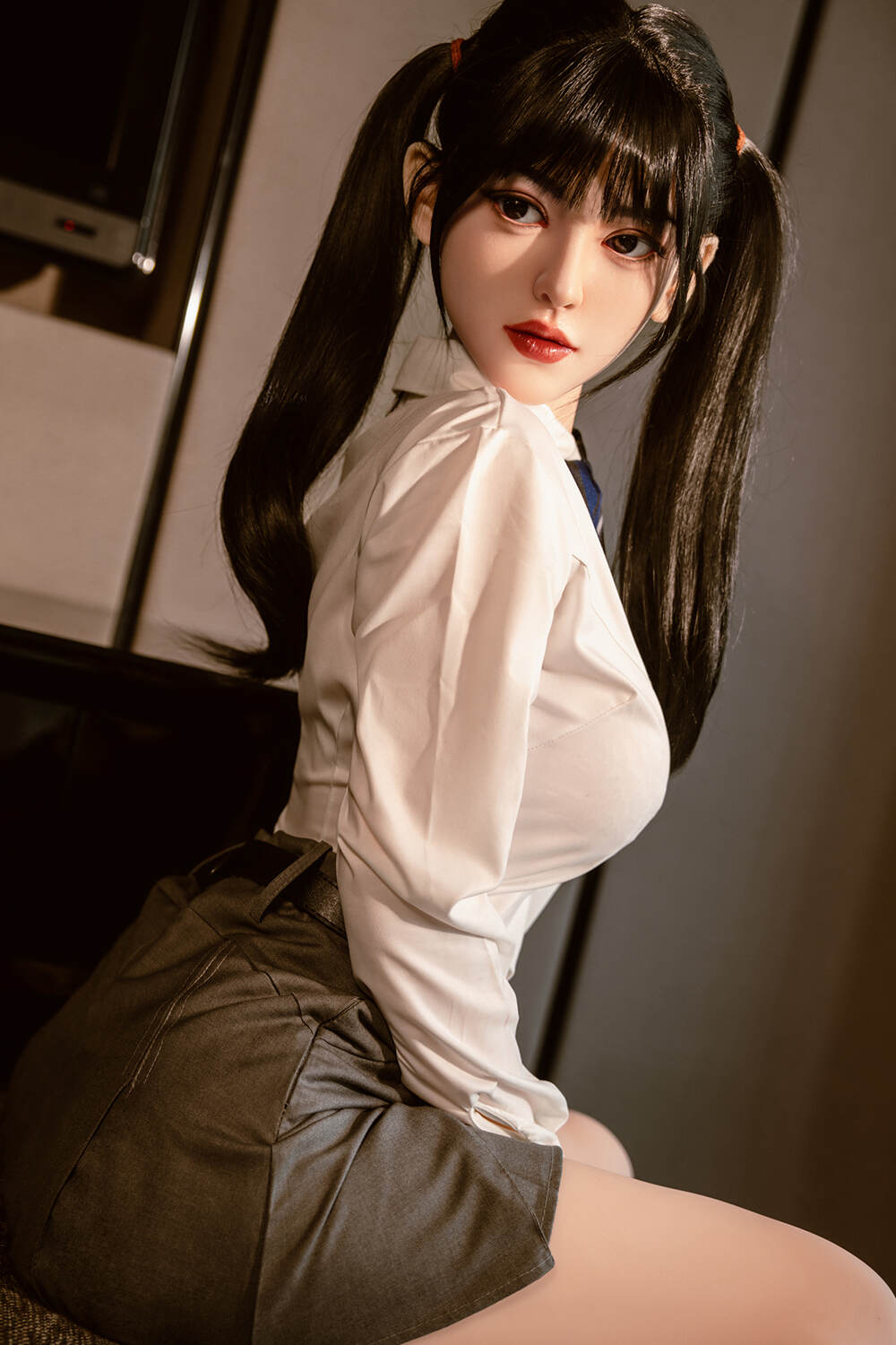 Picture of SY Doll 160cm/5ft3 C-cup Silicone Head Sex Doll – Kitty Yale