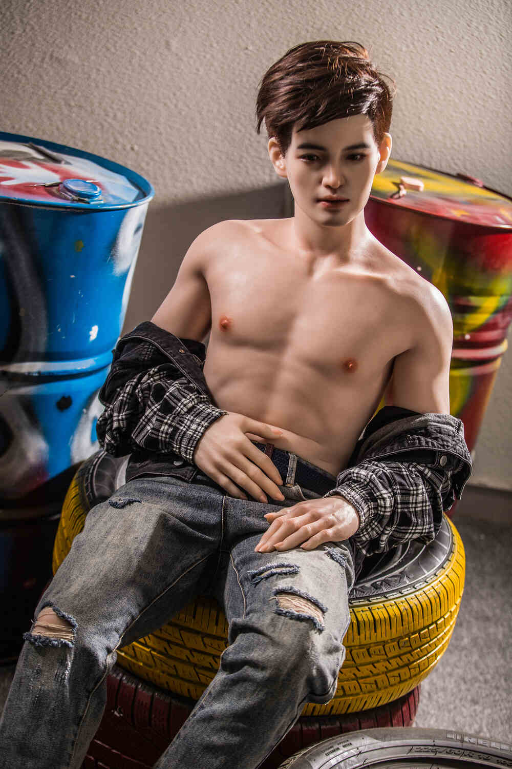 Picture of Qita Male Doll 177cm/5ft10 Male Silicone Sex Doll – Tang