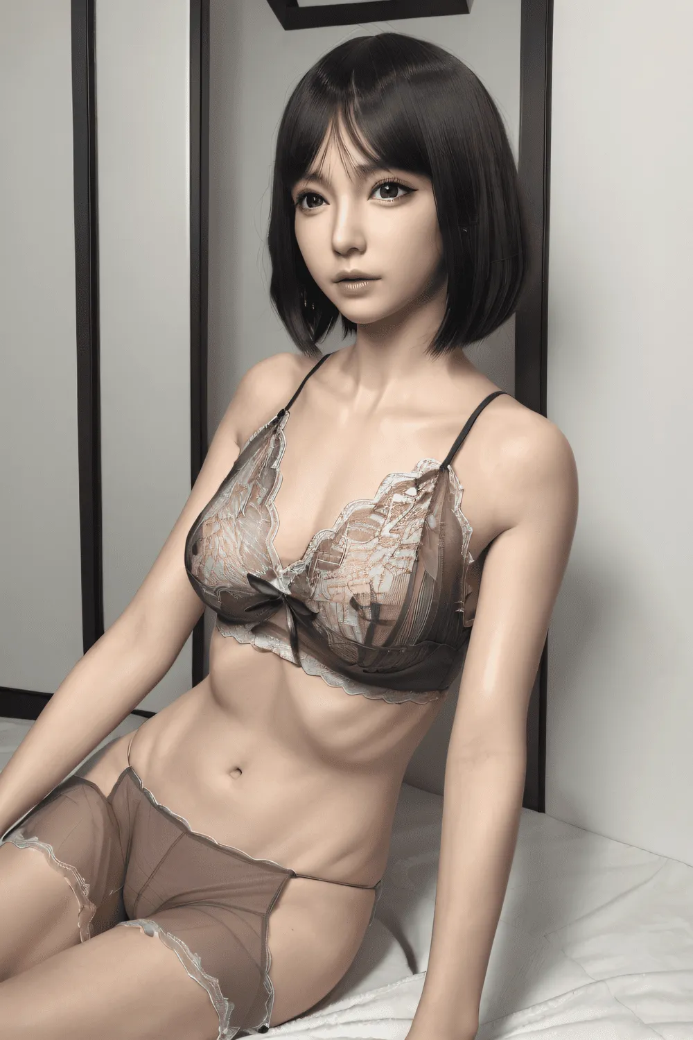 Picture of Yearndoll - 151cm/4ft11 A-cup Silicone Sex Doll – Mumei