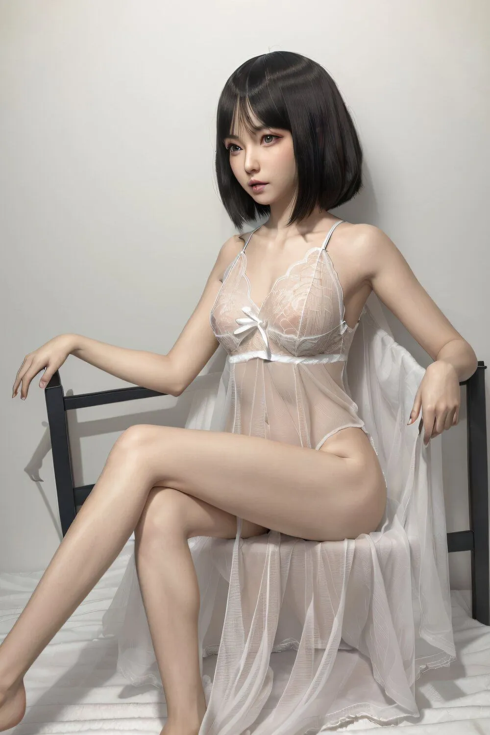 Picture of Yearndoll - 151cm/4ft11 A-cup Silicone Sex Doll – Mumei