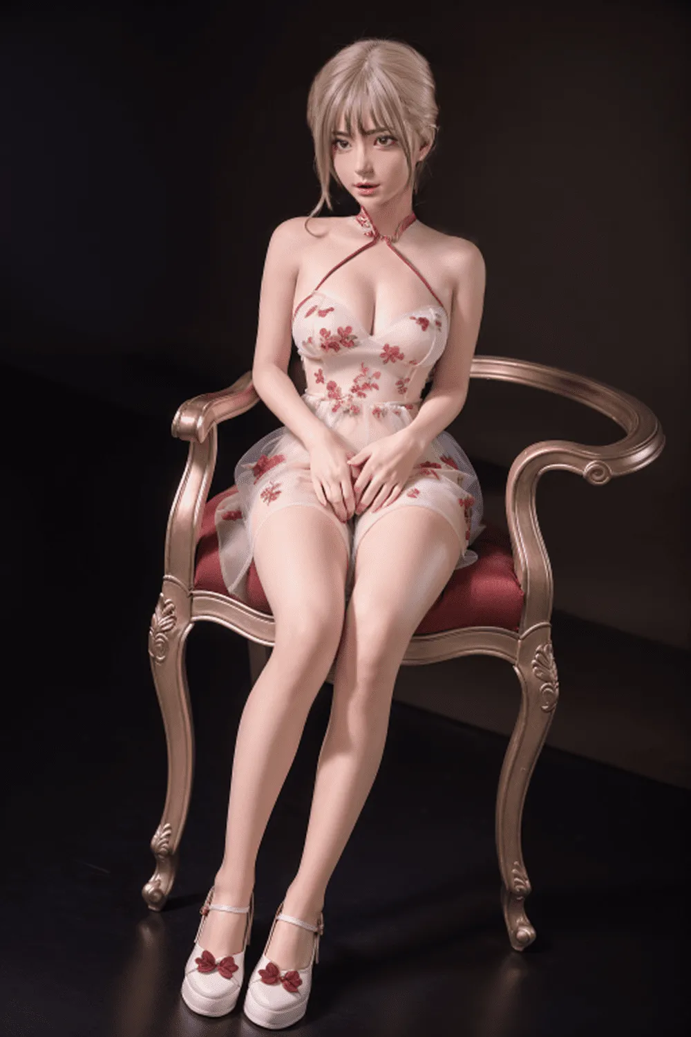 Picture of Yearndoll - 163cm/5ft4 E-cup Silicone Sex Doll – Nanase (Real Skin Texture Version)