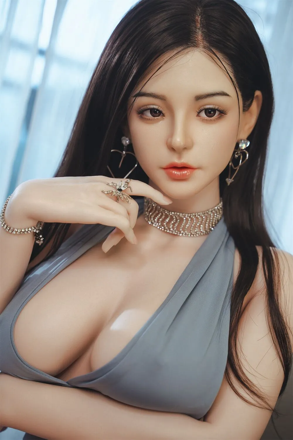Picture of Yearndoll - 163cm/5ft4 E-cup Silicone Sex Doll – Pure (Real Skin Texture Version)