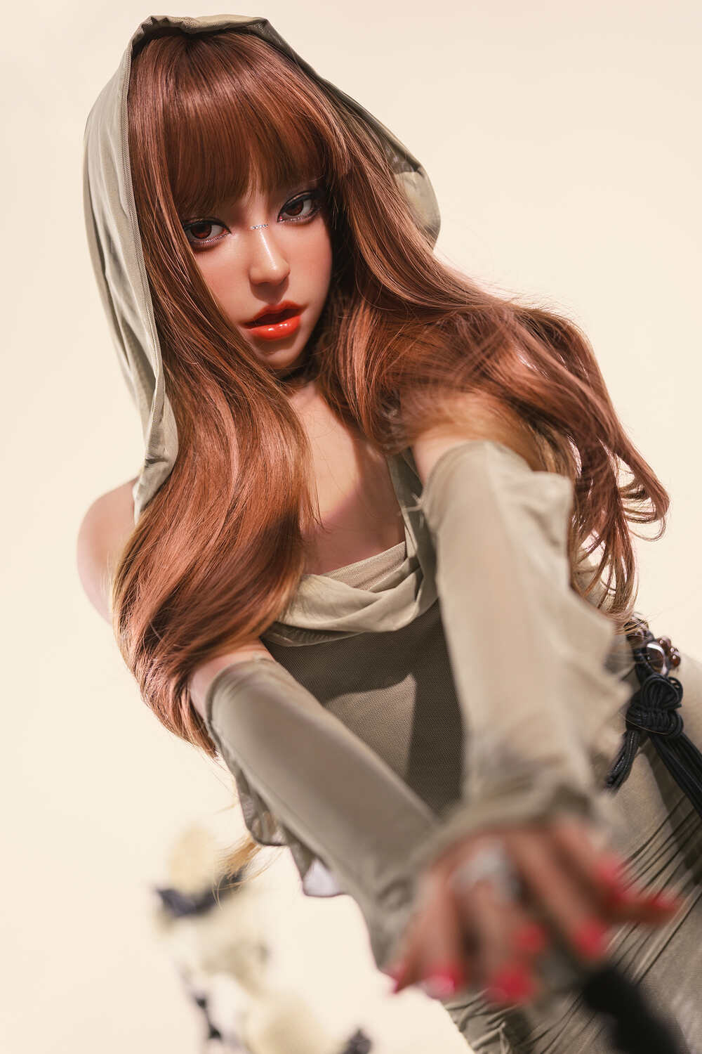Picture of SY Dolls 160cm/5ft3 A-cup Silicone Head Sex Doll – Clara Anne [In Stock | US Only]
