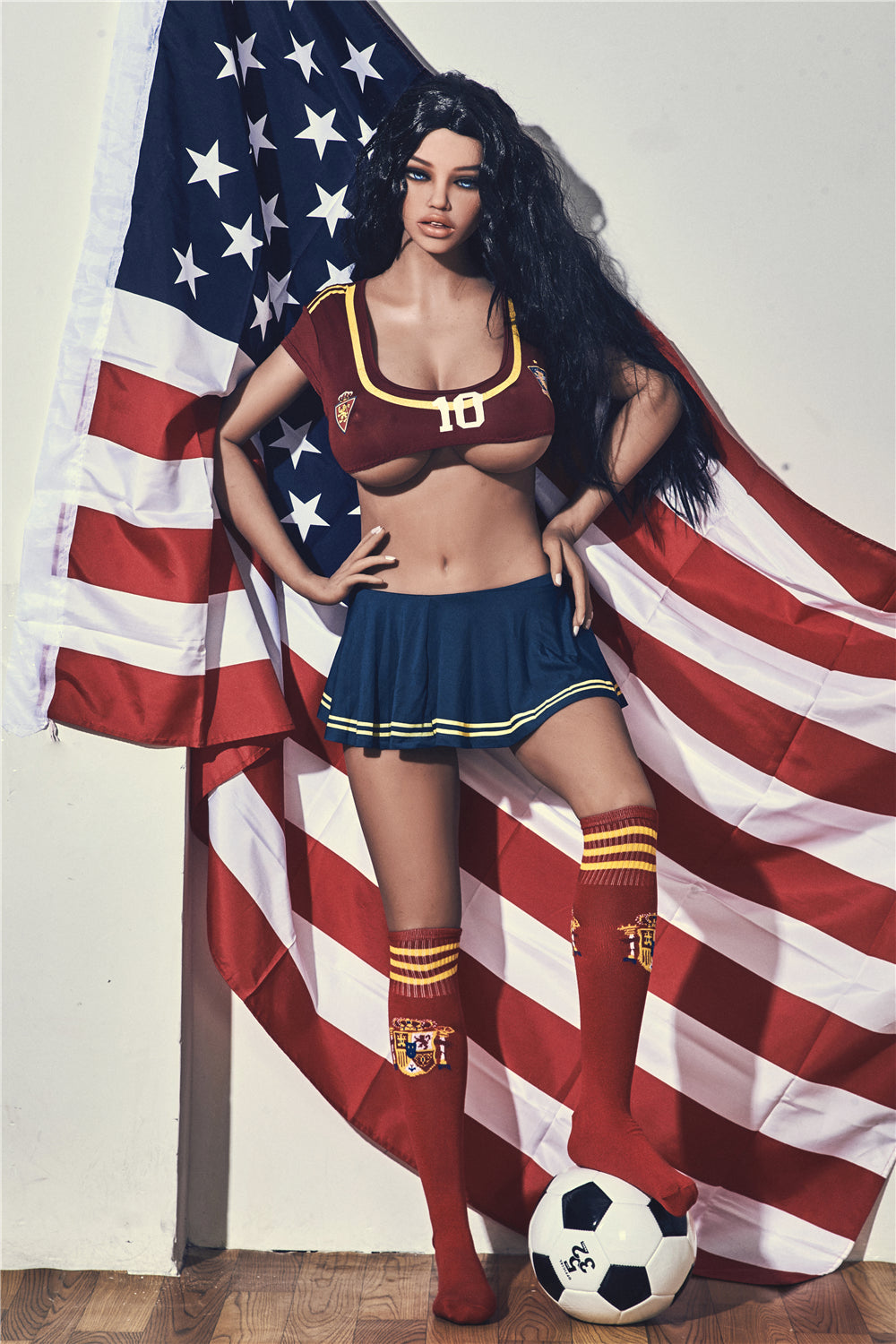 Picture of Irontech Tpe Doll Jane: Irontech Black Sex Doll