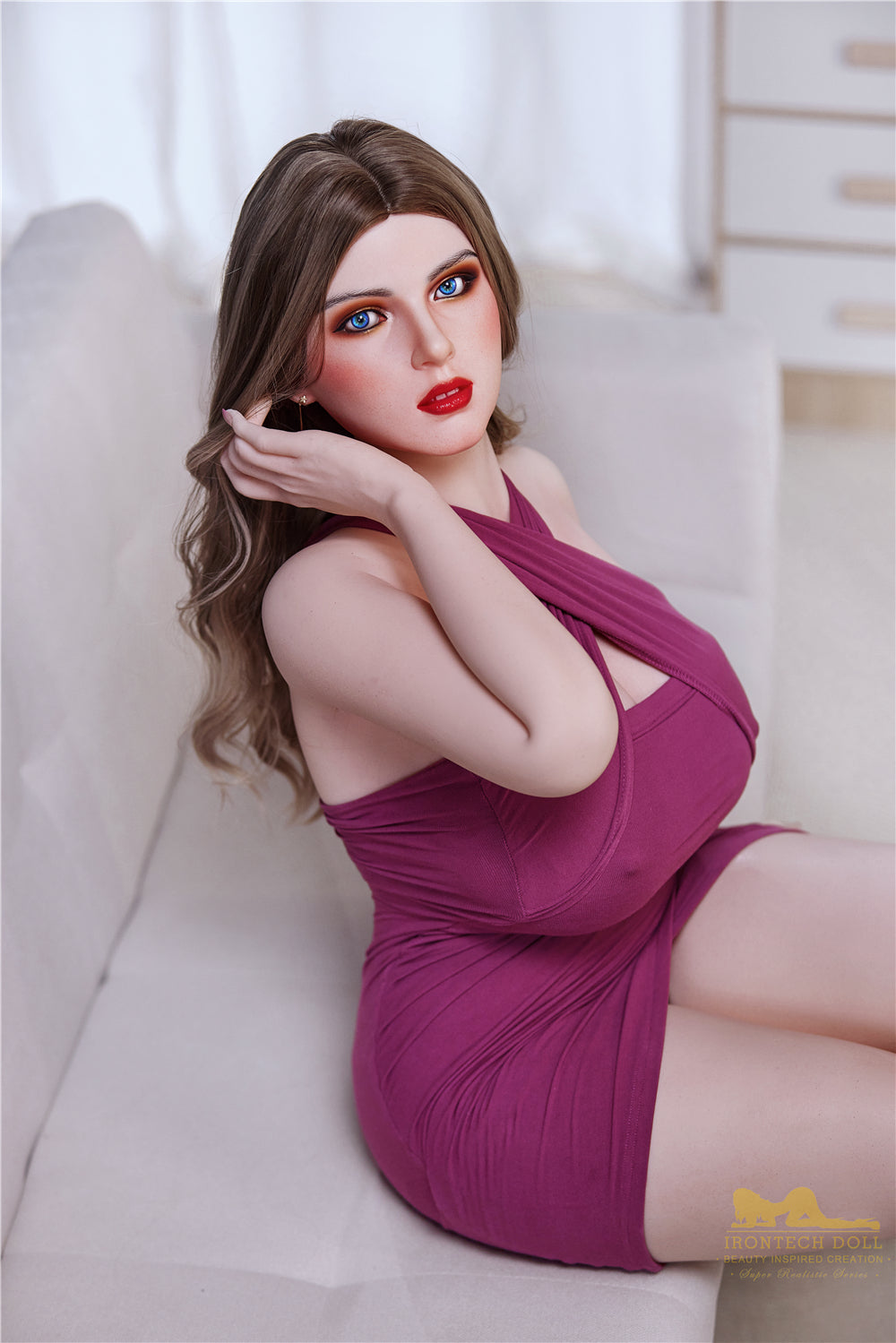 Picture of Irontech Silicone Sex Doll Fenny S29(ROS Available): Irontech White Sex Doll (Full Silicone)