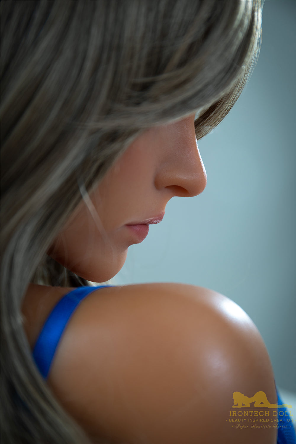 Picture of Irontech Silicone Sex Doll Lottie S25: White Sex Doll (Full Silicone)