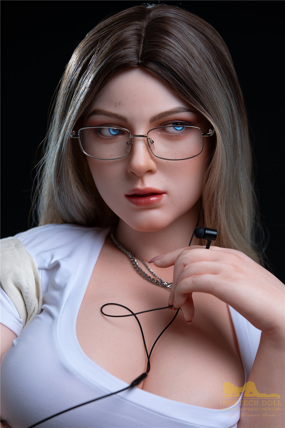 Picture of Irontech Silicone Sex Doll Fenny S29(ROS Available): White Sex Doll (Full Silicone)