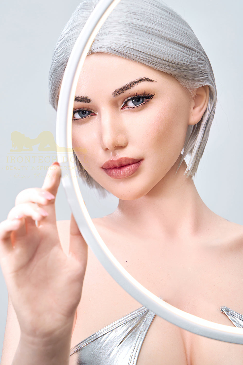 Picture of Irontech Silicone Sex Doll S13: White Sex Doll (Full Silicone)