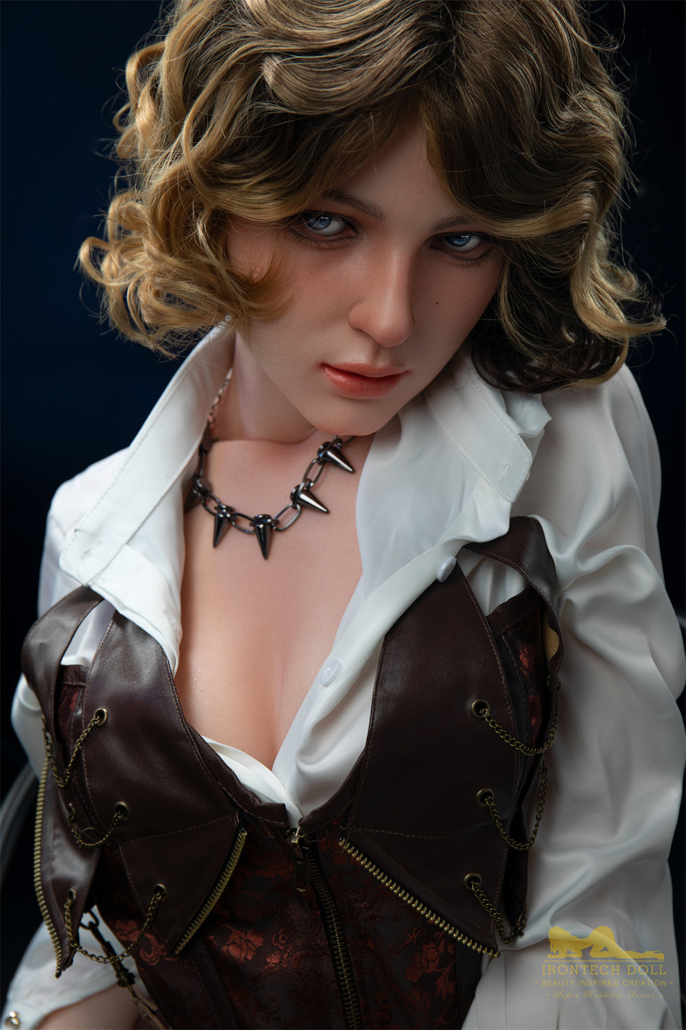 Picture of Irontech Silicone Sex Doll Fenny S29(ROS Available): Irontech White Sex Doll(Full Silicone)