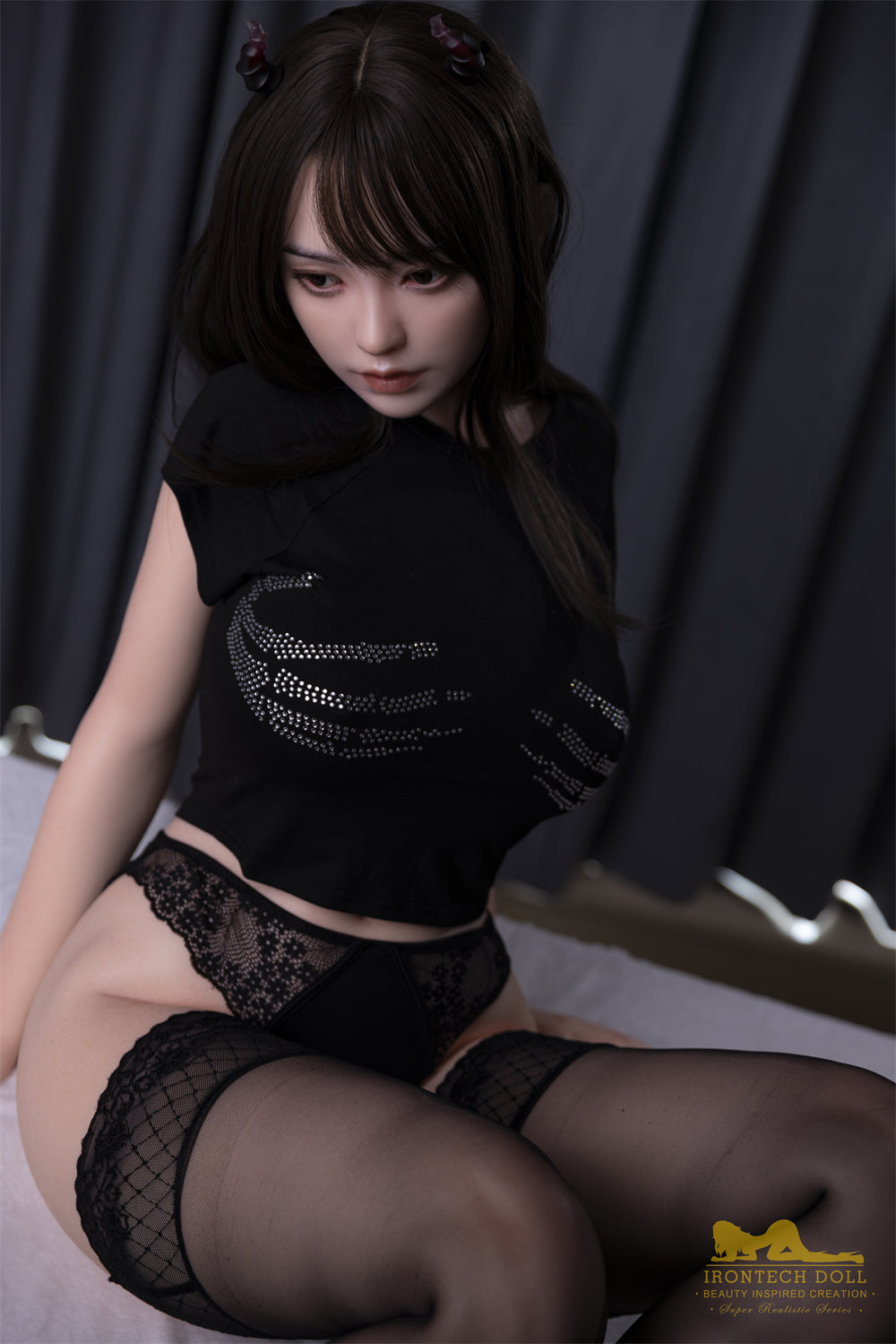 Picture of Irontech Silicone Sex Doll Eileen S40(ROS Available): Irontech Asian Sex Doll (Full Silicone)