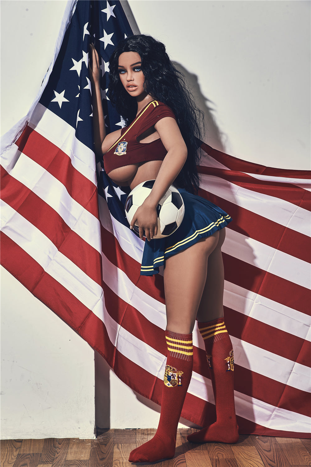 Picture of Irontech Tpe Doll Jane: Irontech Black Sex Doll