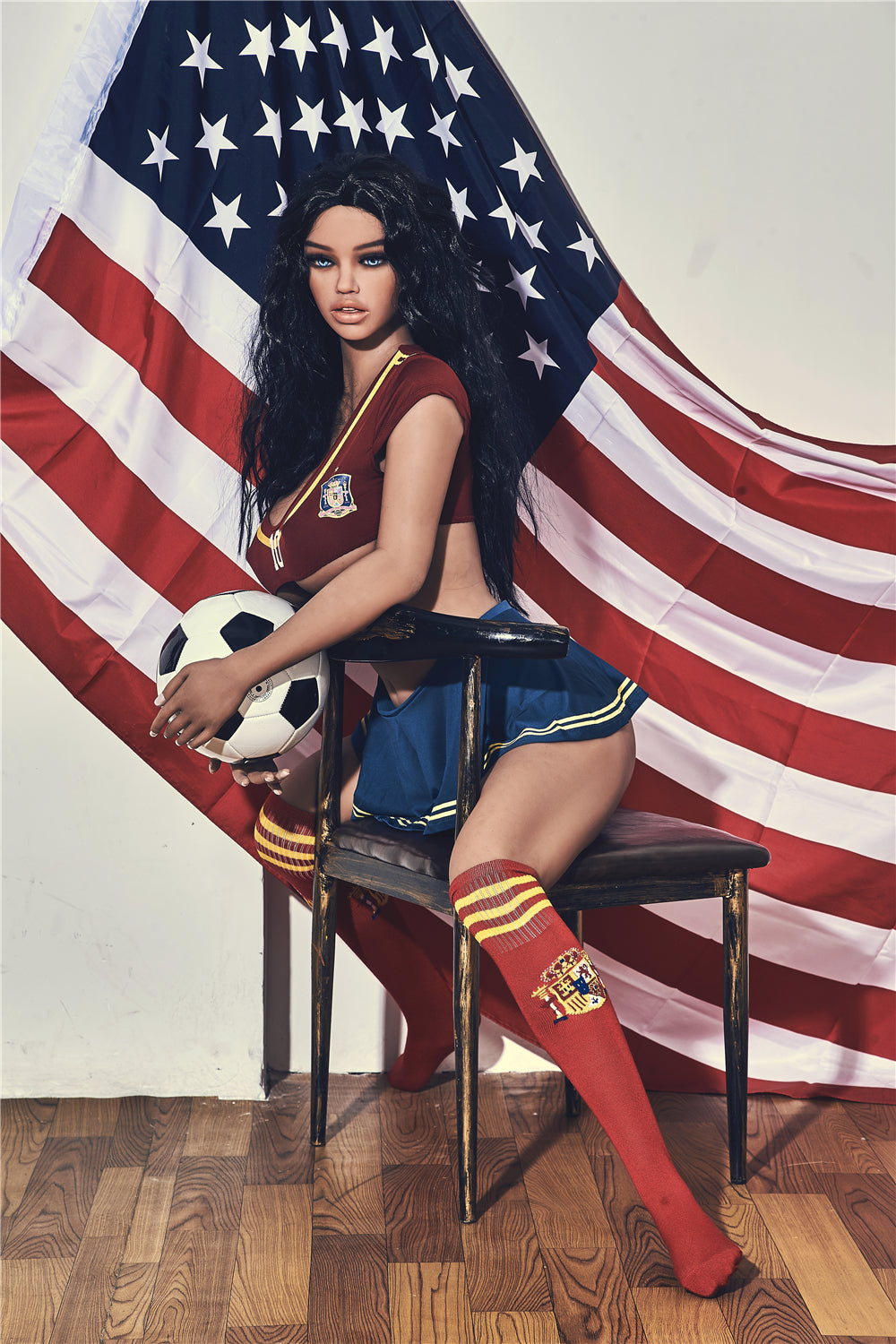 Picture of Irontech Tpe Doll Jane: Irontech Black Sex Doll