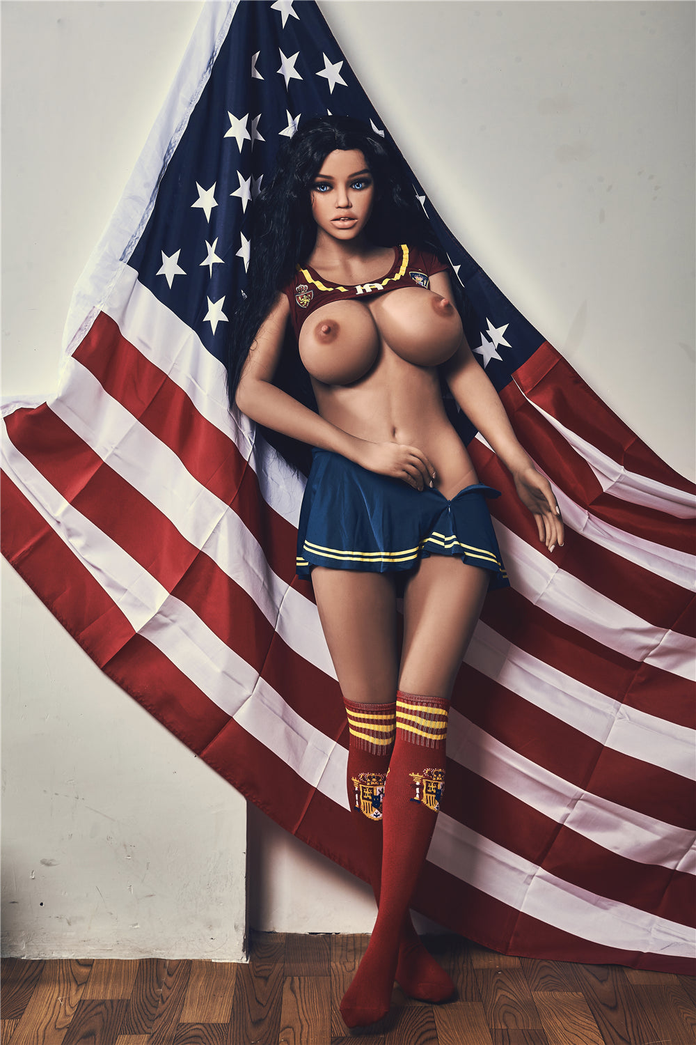 Picture of Irontech Tpe Doll Jane: Irontech Black Sex Doll