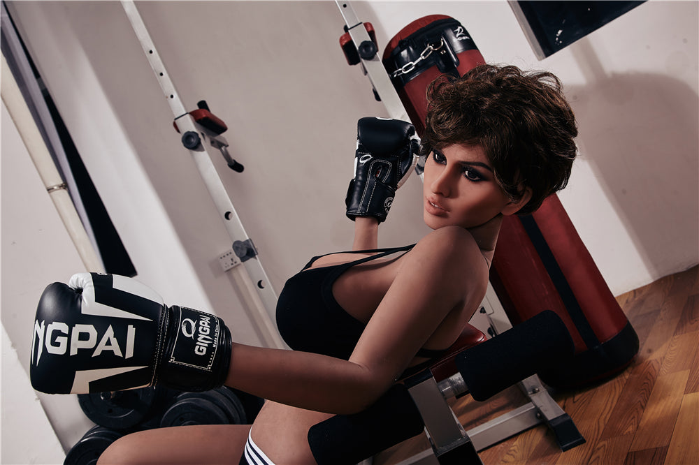 Picture of Irontech Tpe Doll Selina: Irontech Black Sex Doll