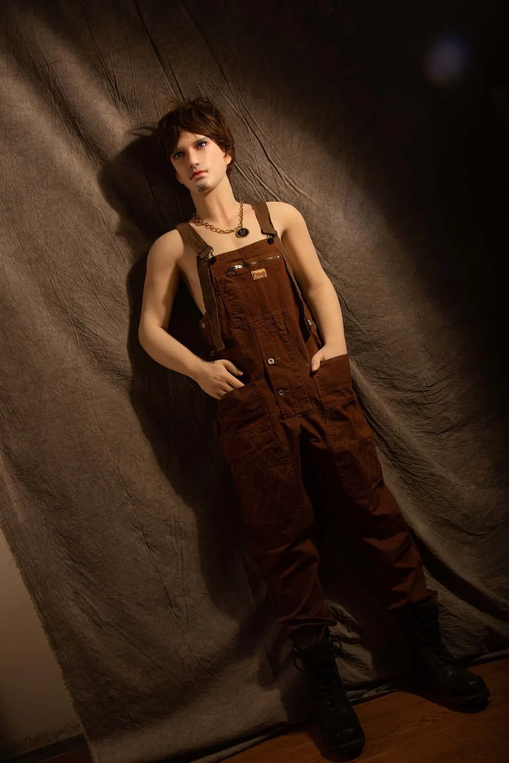 Picture of Qita Male Doll 170cm/5ft7 Male Silicone Head Sex Doll – Zhou