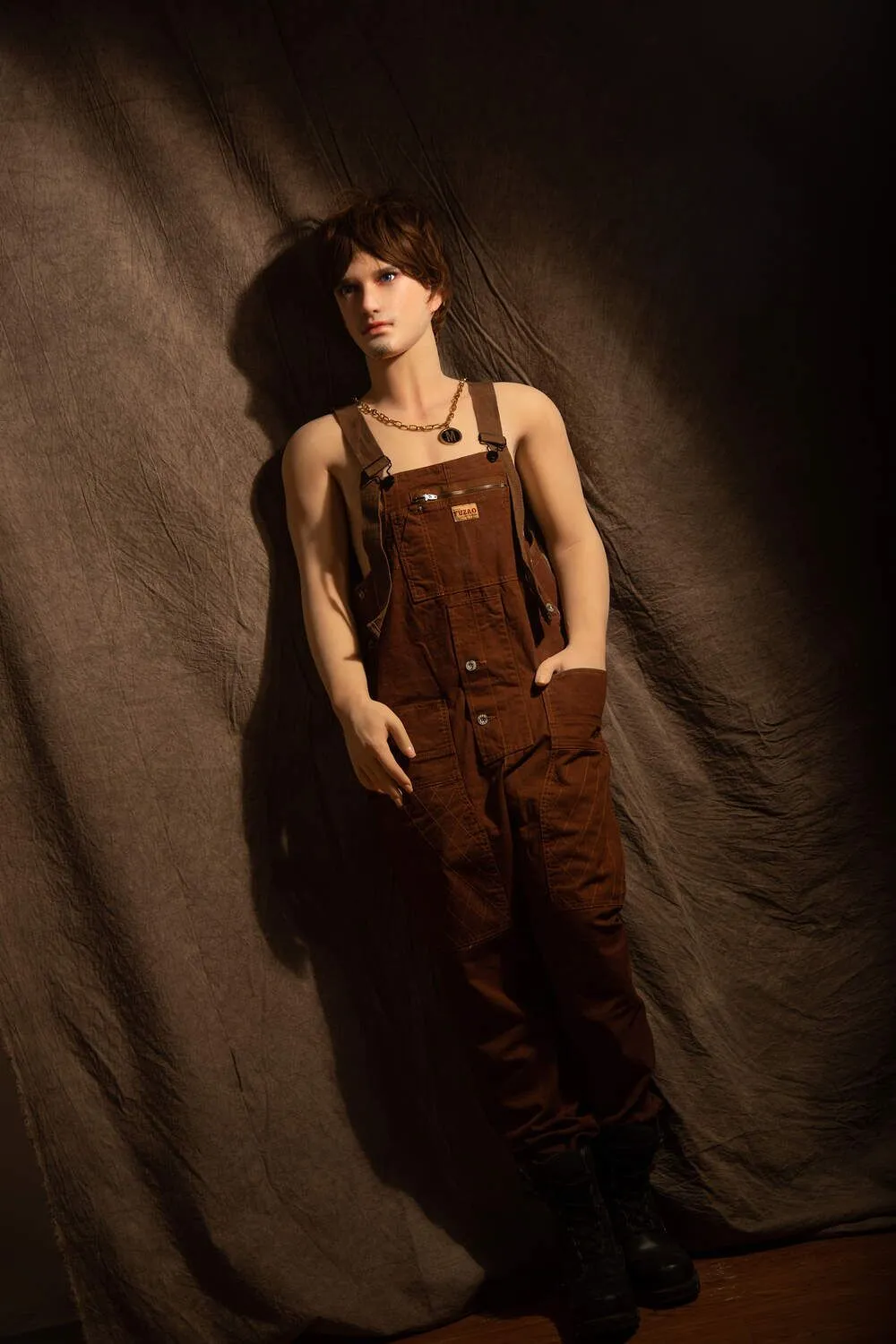 Picture of Qita Male Doll 170cm/5ft7 Male Silicone Head Sex Doll – Zhou