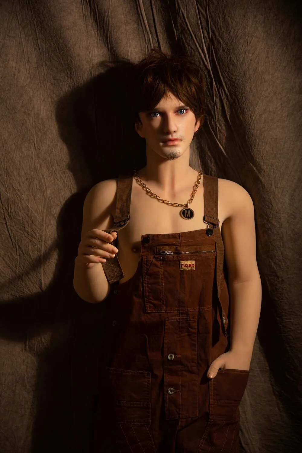 Picture of Qita Male Doll 170cm/5ft7 Male Silicone Head Sex Doll – Zhou