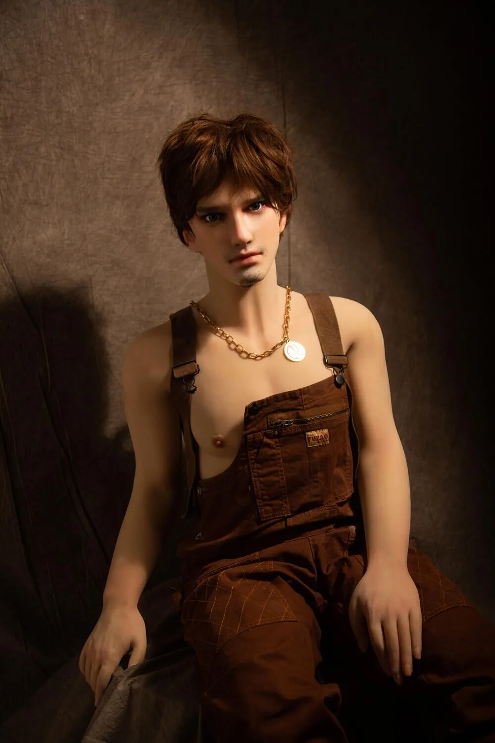 Picture of Qita Male Doll 170cm/5ft7 Male Silicone Head Sex Doll – Zhou