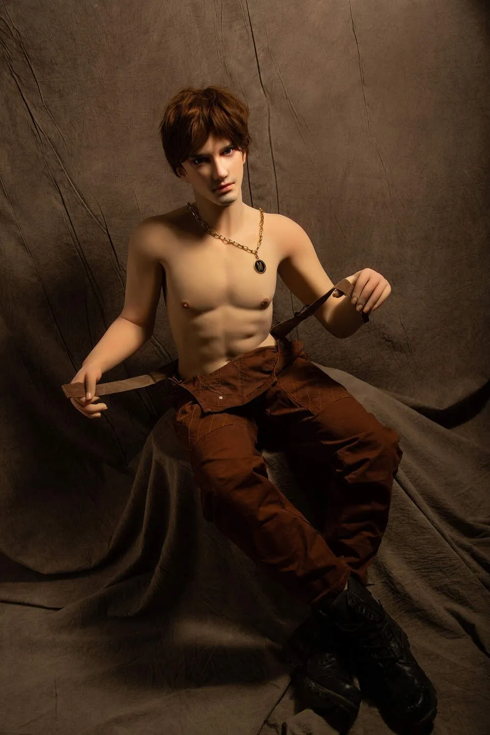 Picture of Qita Male Doll 170cm/5ft7 Male Silicone Head Sex Doll – Zhou