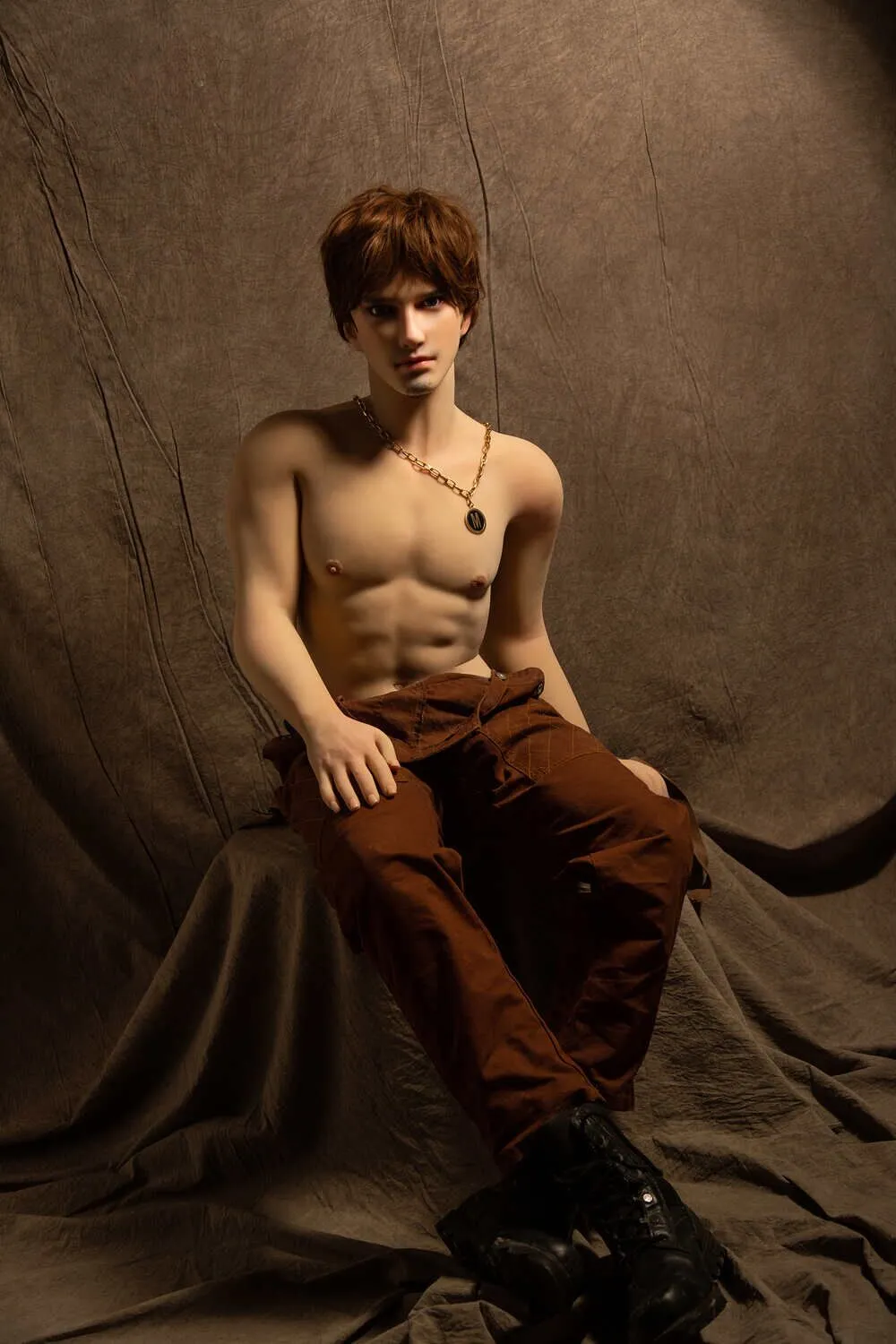 Picture of Qita Male Doll 170cm/5ft7 Male Silicone Head Sex Doll – Zhou