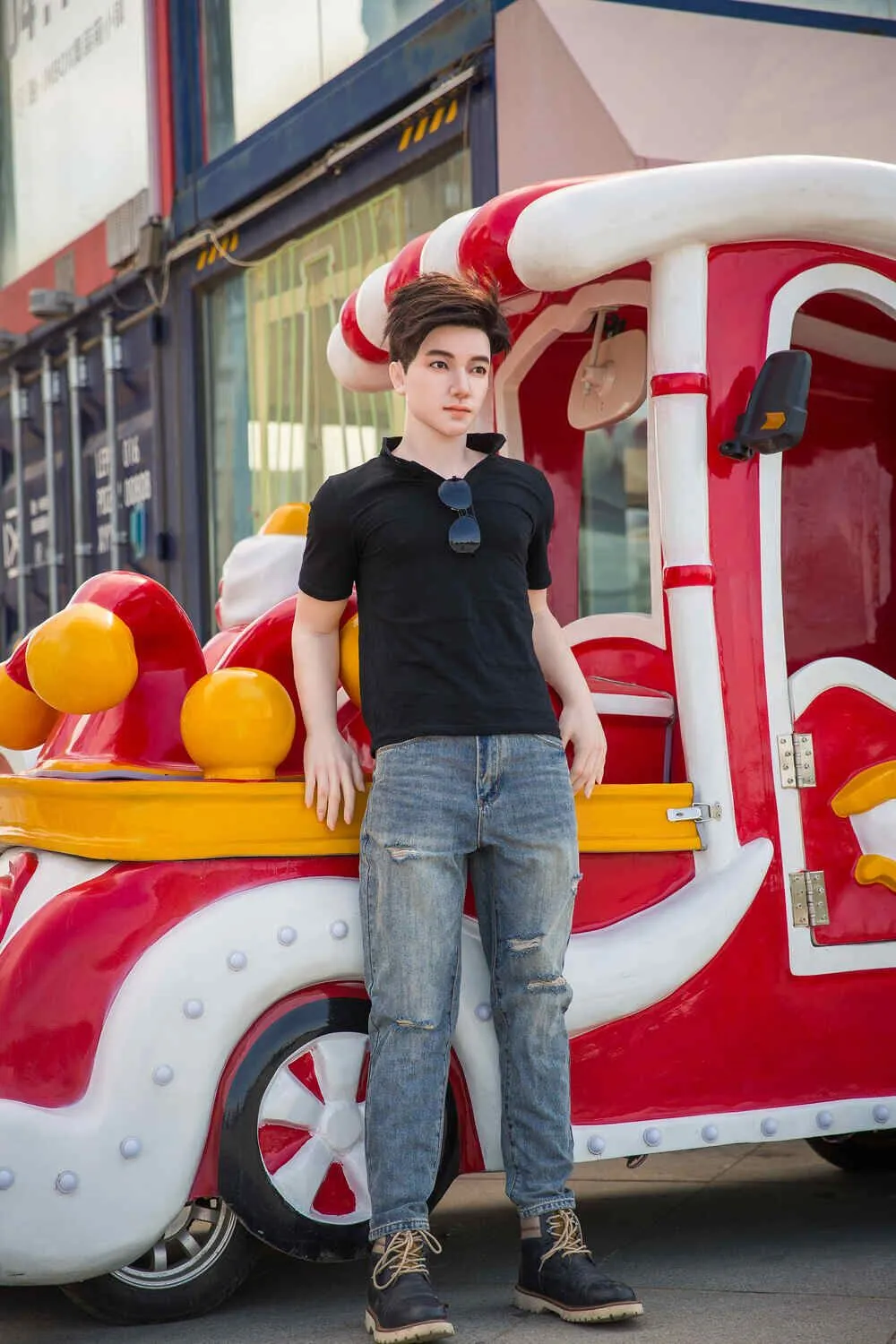 Picture of Qita Male Doll 177cm/5ft10 Male Silicone Sex Doll – Qing