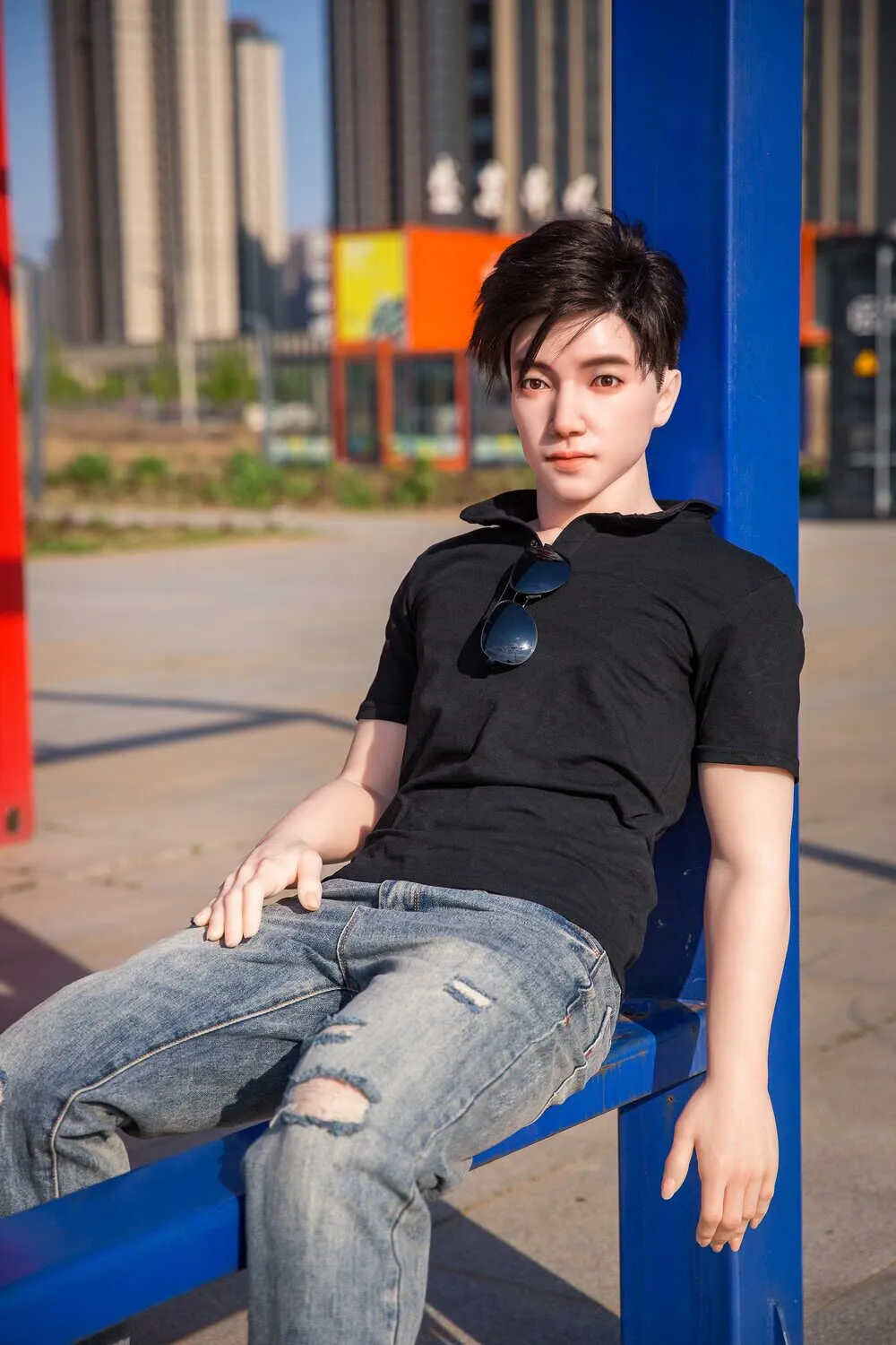 Picture of Qita Male Doll 177cm/5ft10 Male Silicone Sex Doll – Qing