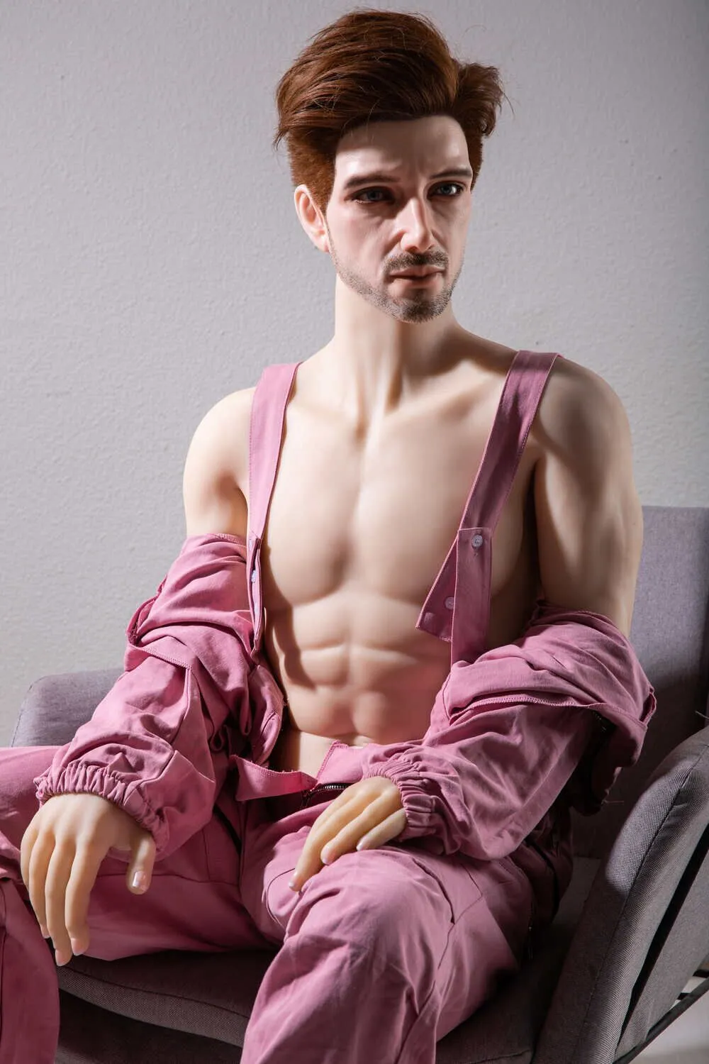 Picture of Qita Male Doll 175cm/5ft9 Male Silicone Head Sex Doll – Han