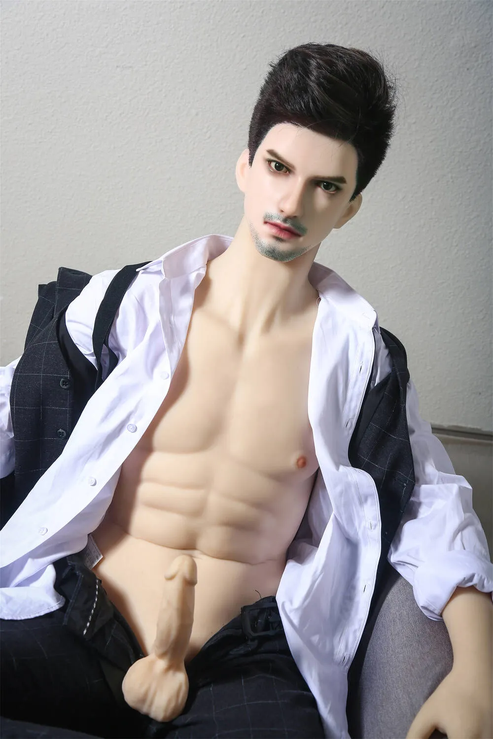 Picture of Qita Male Doll 175cm/5ft9 Male Silicone Head Sex Doll – Zhou