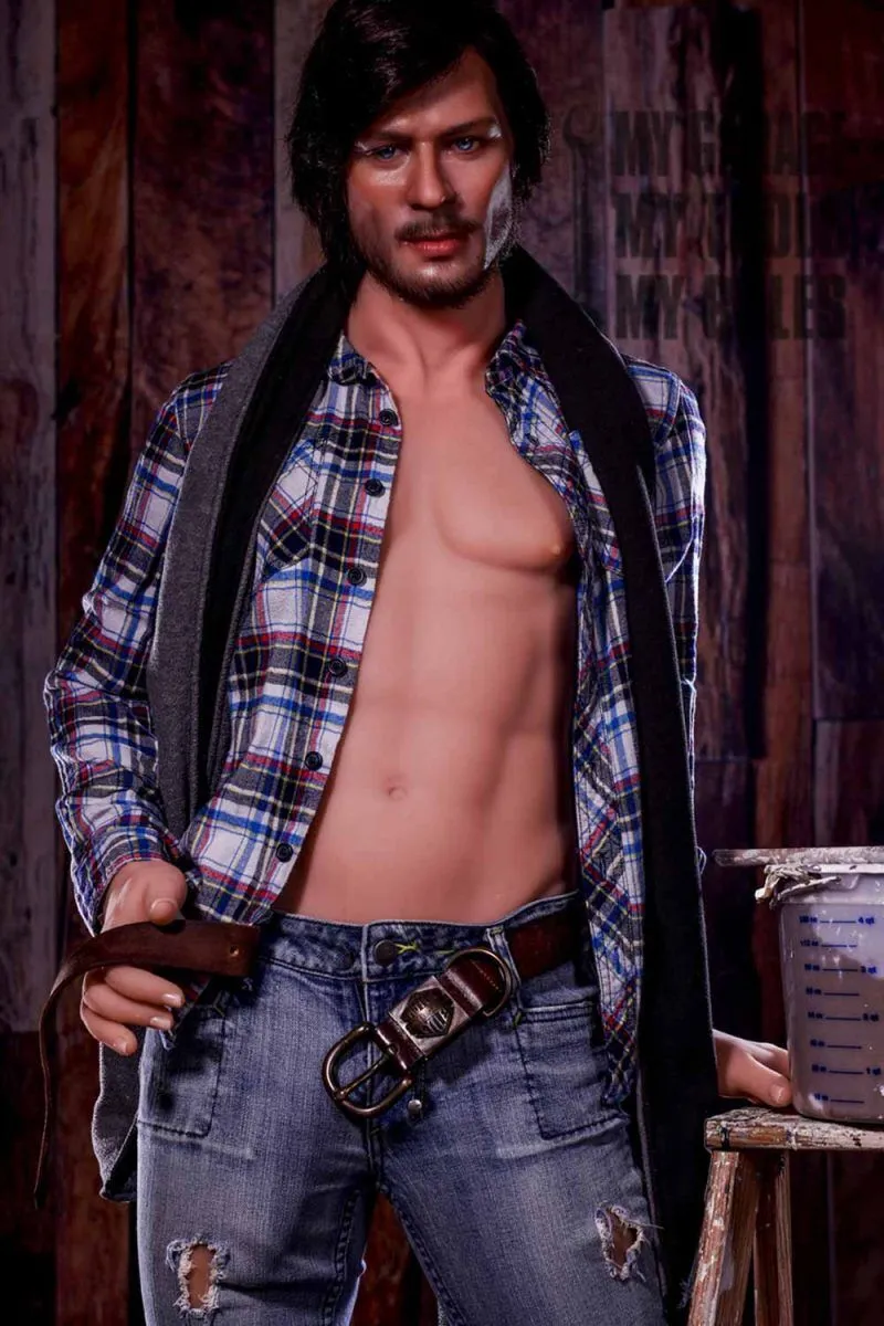 Picture of HR Male Doll 167cm/5ft6 Male Silicone Head Sex Doll – Adair [Hair Implants]