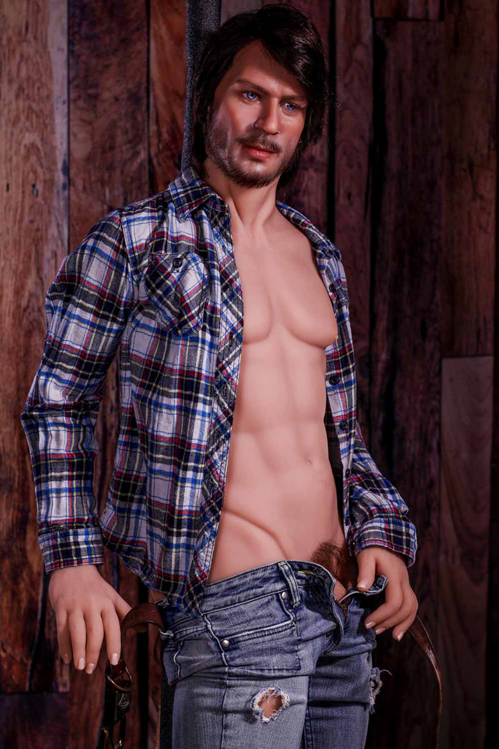 Picture of HR Male Doll 167cm/5ft6 Male Silicone Head Sex Doll – Adair [Hair Implants]