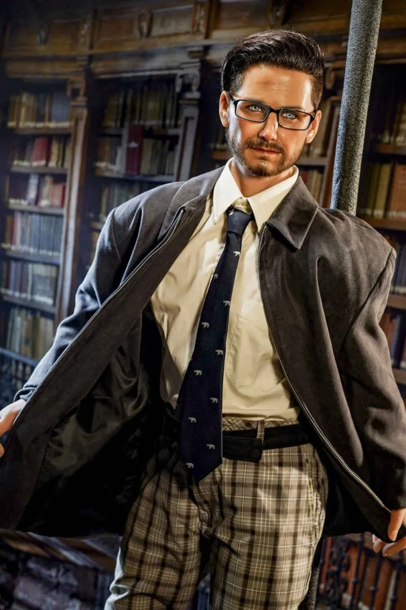 Picture of HR Male Doll 167cm/5ft6 Male Silicone Head Sex Doll – Natan