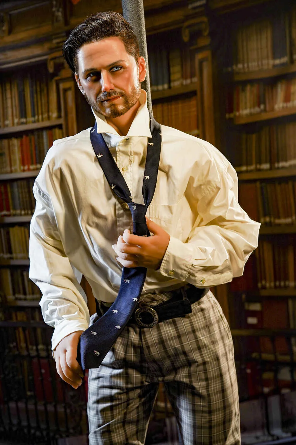 Picture of HR Male Doll 167cm/5ft6 Male Silicone Head Sex Doll – Natan