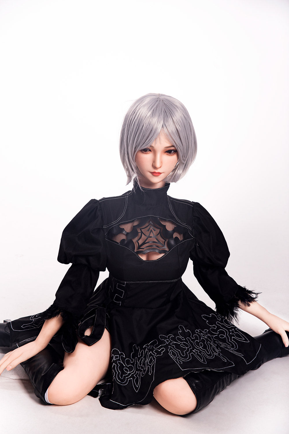 Picture of RIDMII Momo Plus Unique Design 5'3 FT(163cm) Cosplay Sex Doll Silicone Head TPE Body Love Doll