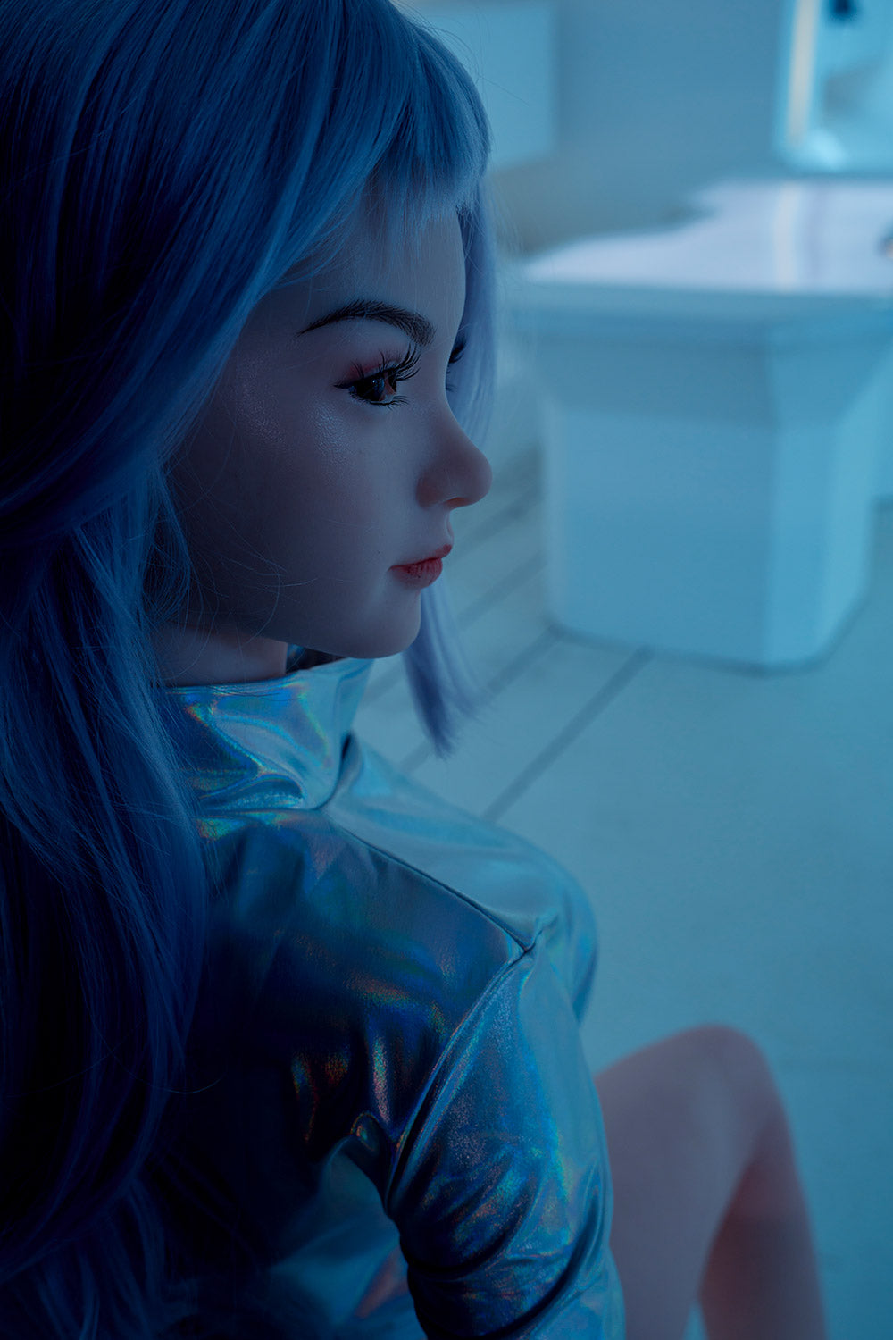 Picture of RIDMII Lia Unique Design 5'3 FT(163cm) Silicone Head Love Doll TPE Body Realistic Sex Doll