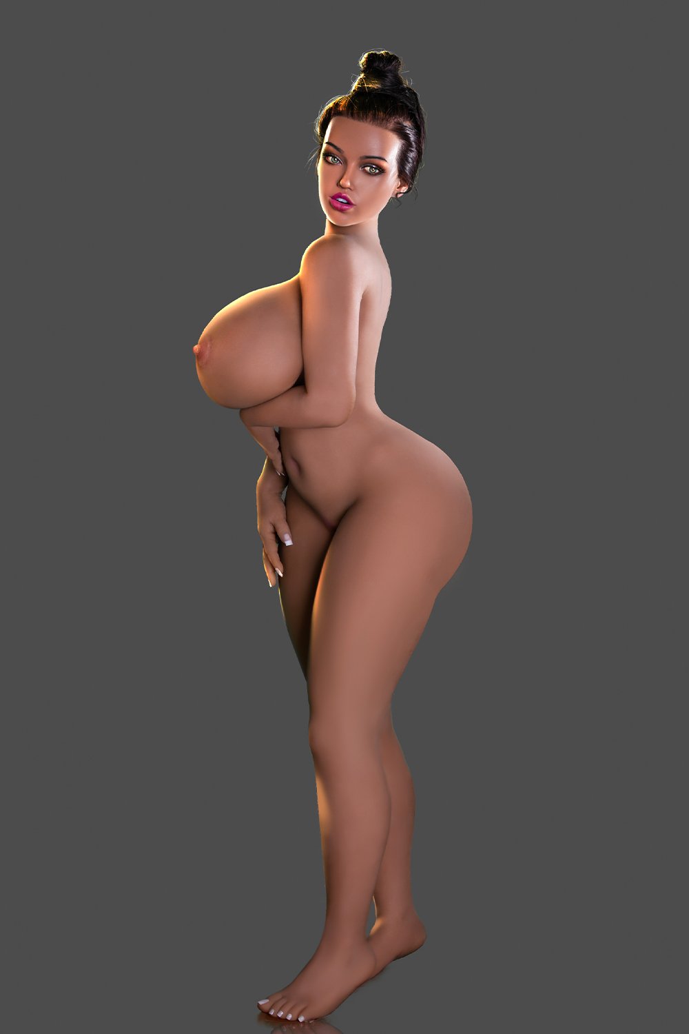 Picture of Ridmii Doll RIDMII Freya Unique Design Sexy Curve Big Breast Tan Skin Full Silicone Sex Doll Big Boob