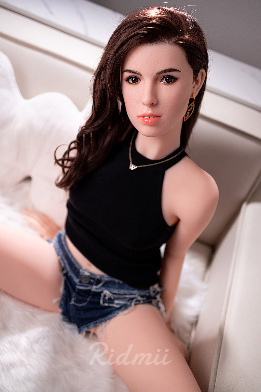 Picture of RIDMII Dione Unique Design 5'2 FT (159cm) Silicone Head Realistic Love Sex Doll