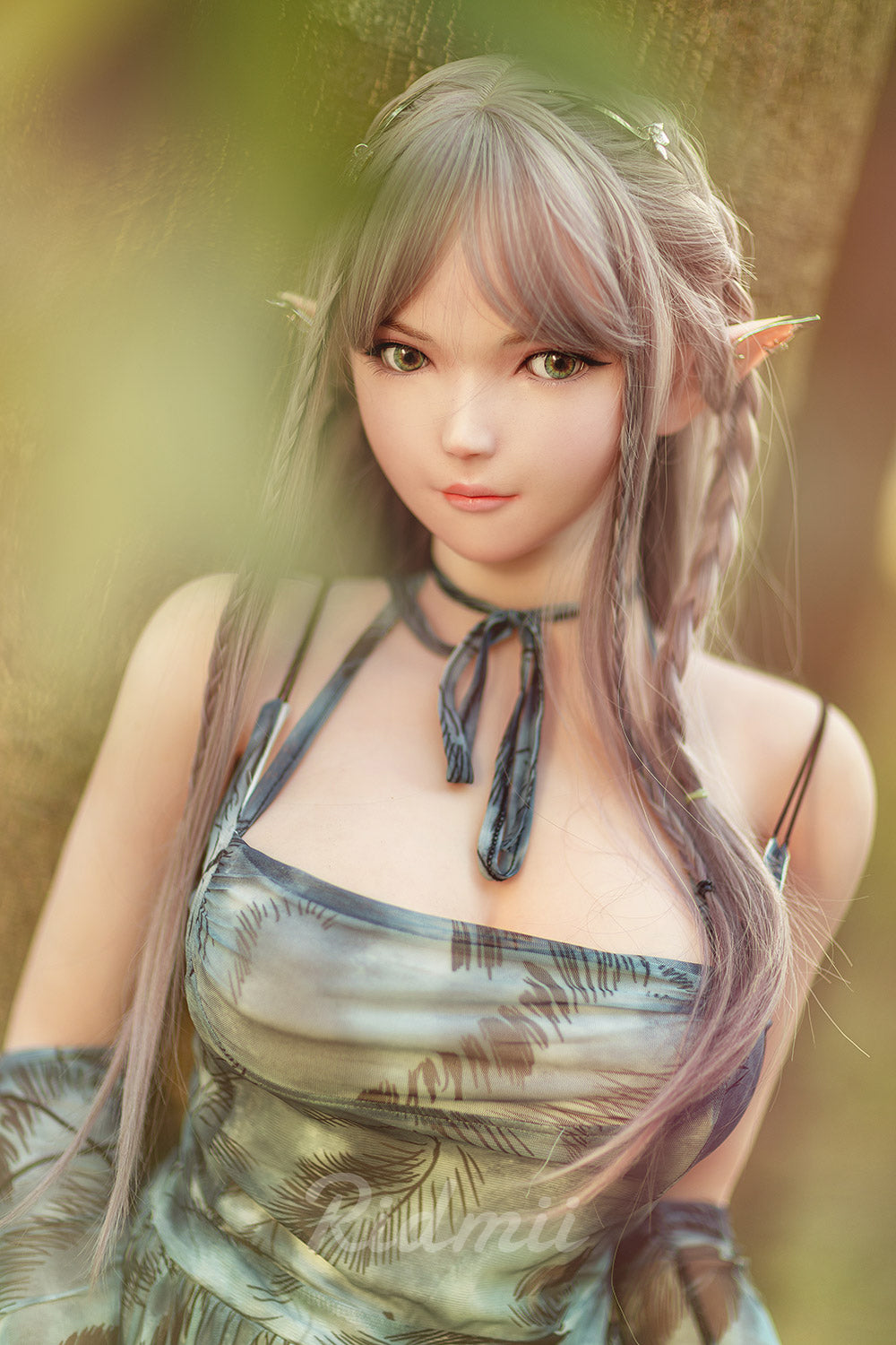 Picture of RIDMII Aggie Unique Design 5'3 FT(163cm) Genie Sex Doll Silicone Head Elf Big Breasts Adult Love Doll