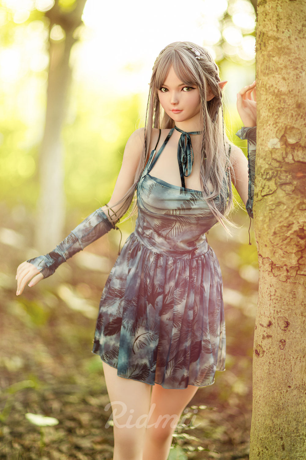 Picture of RIDMII Aggie Unique Design 5'3 FT(163cm) Genie Sex Doll Silicone Head Elf Big Breasts Adult Love Doll