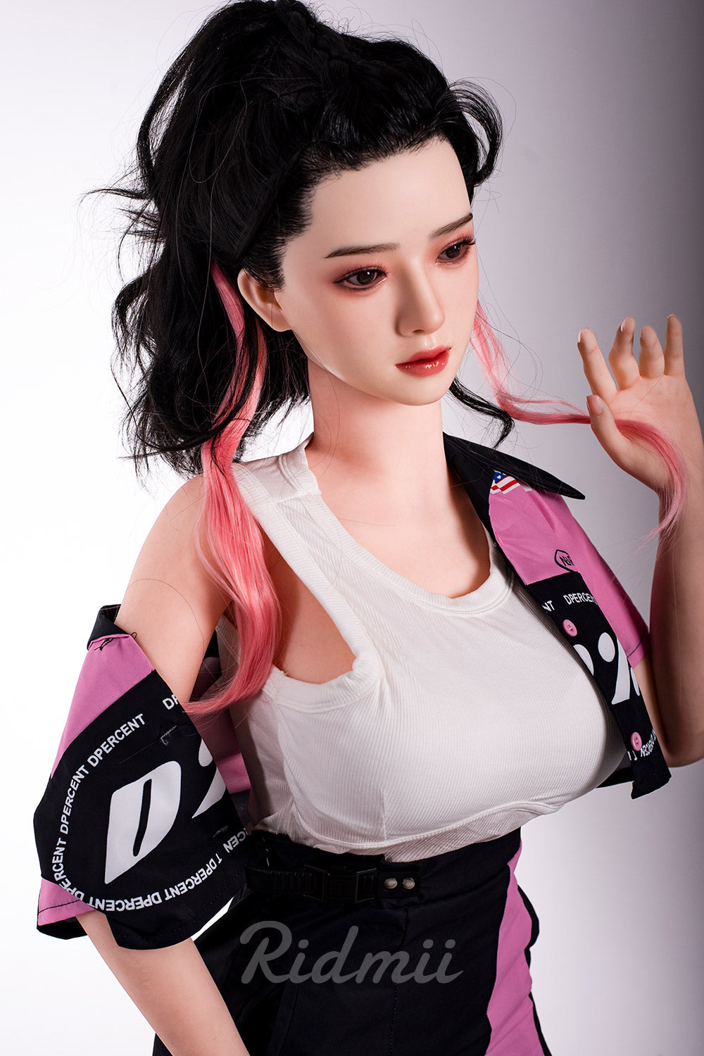 Picture of RIDMII Muncey Plus 5'3 FT(163cm) Unique Design Silicone Head Sex Doll TPE Body Love Doll