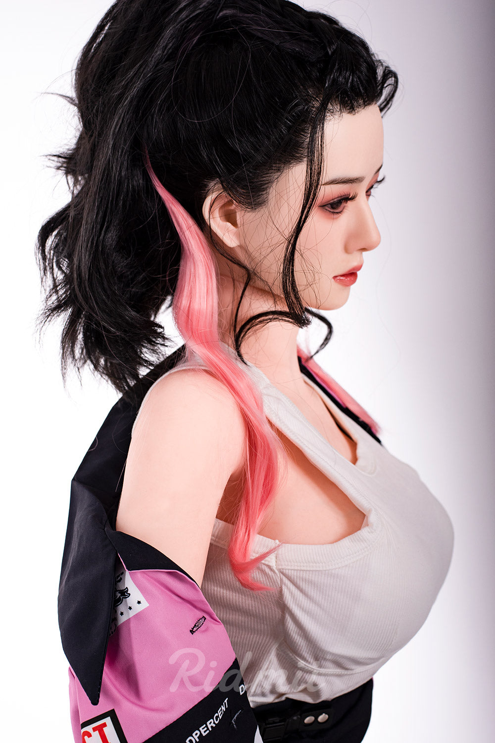 Picture of RIDMII Muncey Plus 5'3 FT(163cm) Unique Design Silicone Head Sex Doll TPE Body Love Doll