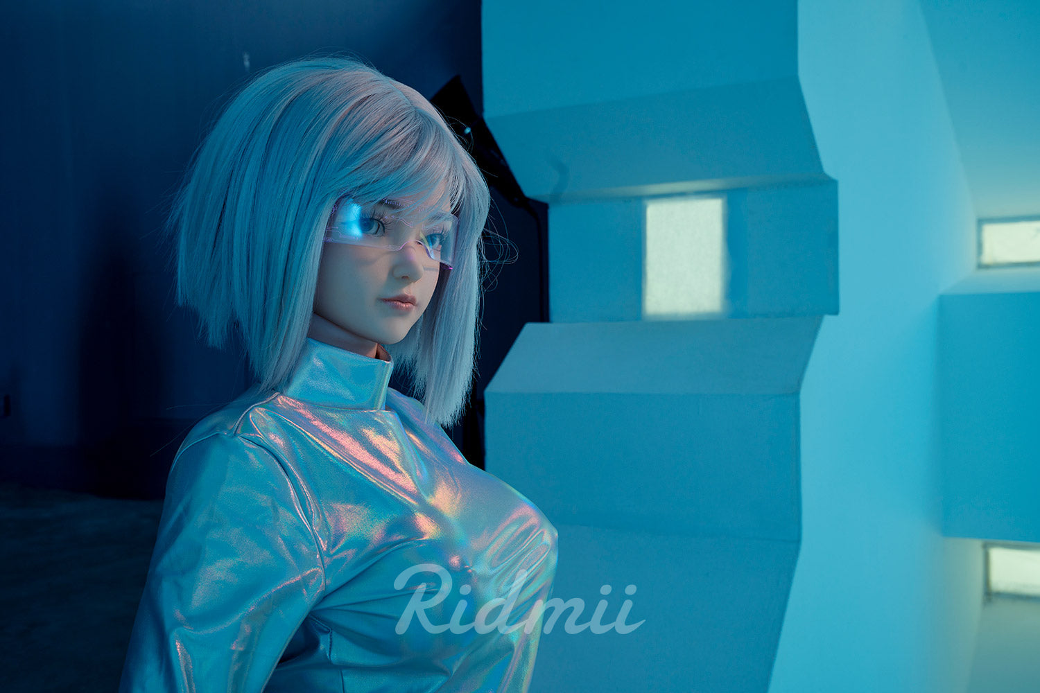 Picture of RIDMII Amanda Unique Design 5'3 FT(163cm) Silicone Head TPE Body Sex Doll Adult Love Doll