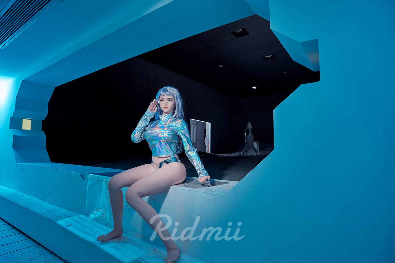 Picture of RIDMII Lia Unique Design 5'3 FT(163cm) Silicone Head Love Doll TPE Body Realistic Sex Doll