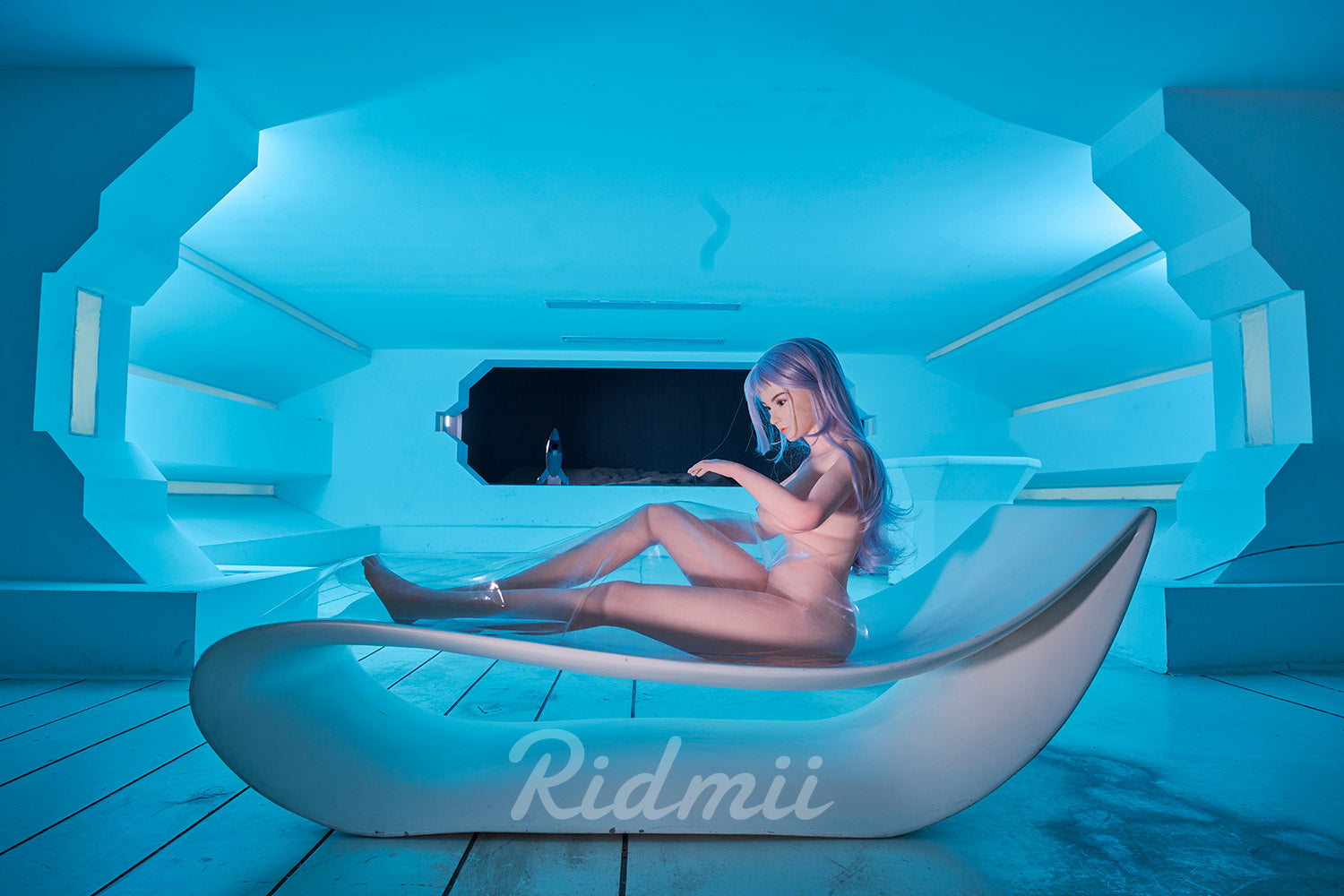 Picture of RIDMII Lia Unique Design 5'3 FT(163cm) Silicone Head Love Doll TPE Body Realistic Sex Doll