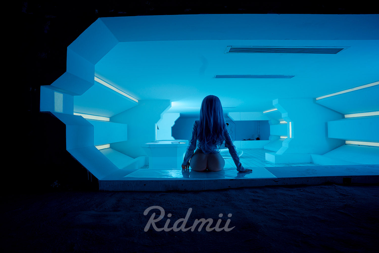 Picture of RIDMII Lia Unique Design 5'3 FT(163cm) Silicone Head Love Doll TPE Body Realistic Sex Doll