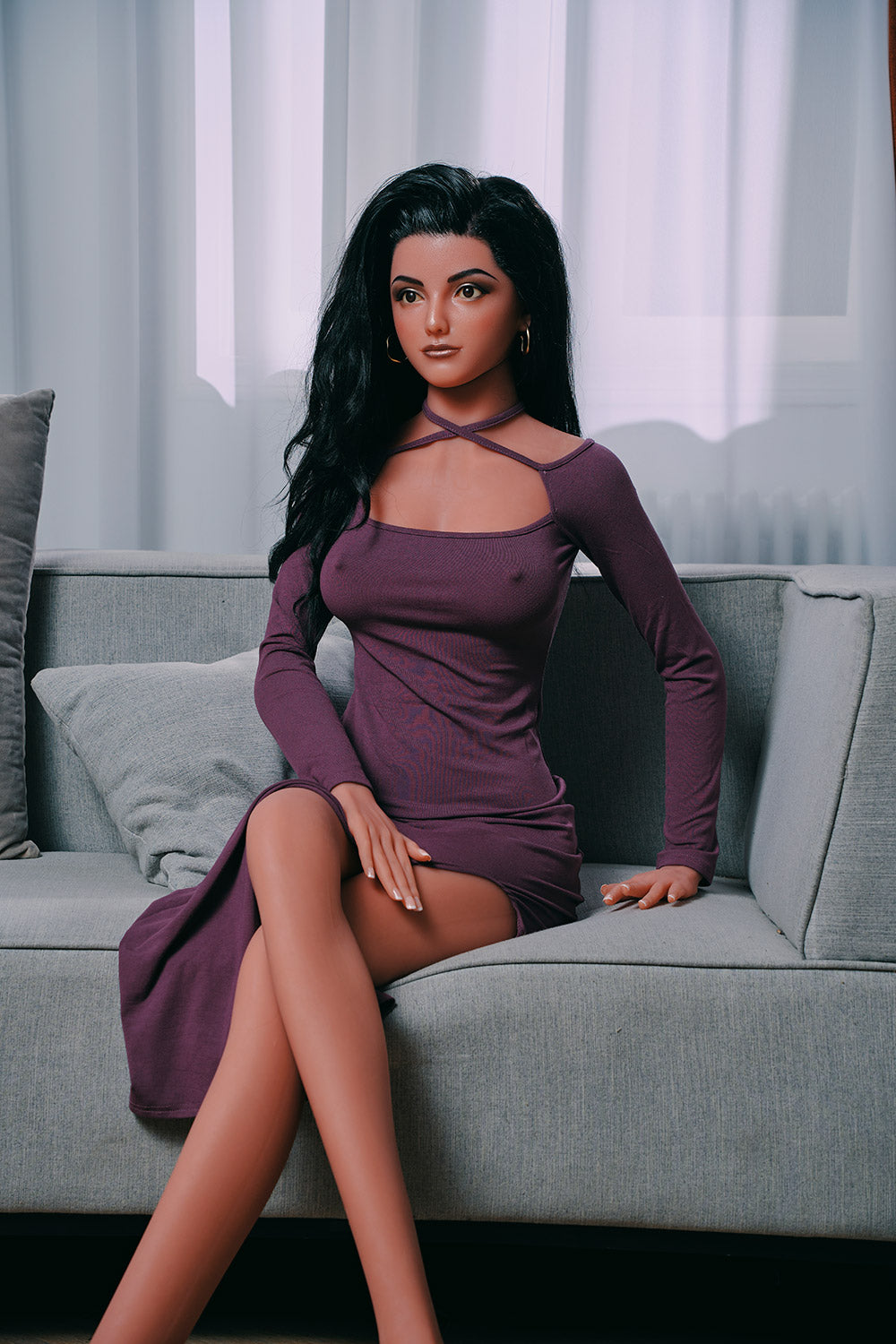Picture of RIDMII Alisa Unique Design 5'4 FT (166cm) Silicone Head Love Doll TPE Body Sex Doll