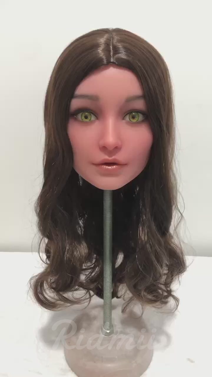 Picture of RIDMII Ashalee Unique Design 5'3 FT (162cm) Silicone Head TPE Body Blowjob BBW Love Sex Doll