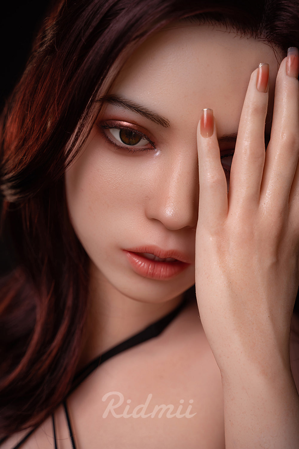 Picture of RIDMII Lorena Unique Design 5'5 FT (168cm) Silicone Head TPE Body Adult Blowjob Realistic Sex Doll