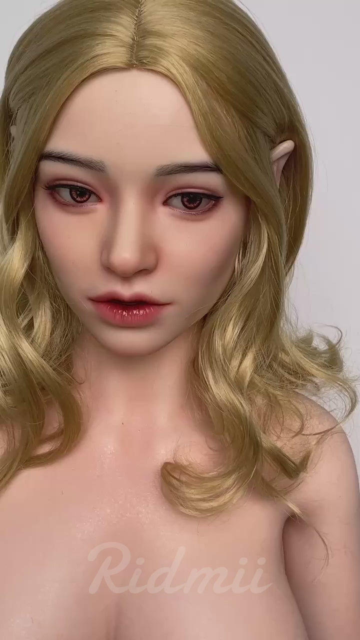 Picture of RIDMII Miranda Unique Design 5'5 FT (168cm) Silicone Head TPE Body BBW Blowjob Realistic Sex Doll