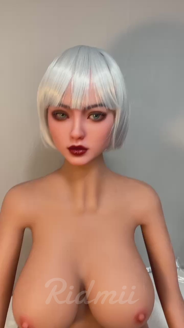 Picture of RIDMII Danica Unique Design 5'3 FT (161cm) #468 Silicone Head TPE Body Blowjob Realistic BBW Sex Doll